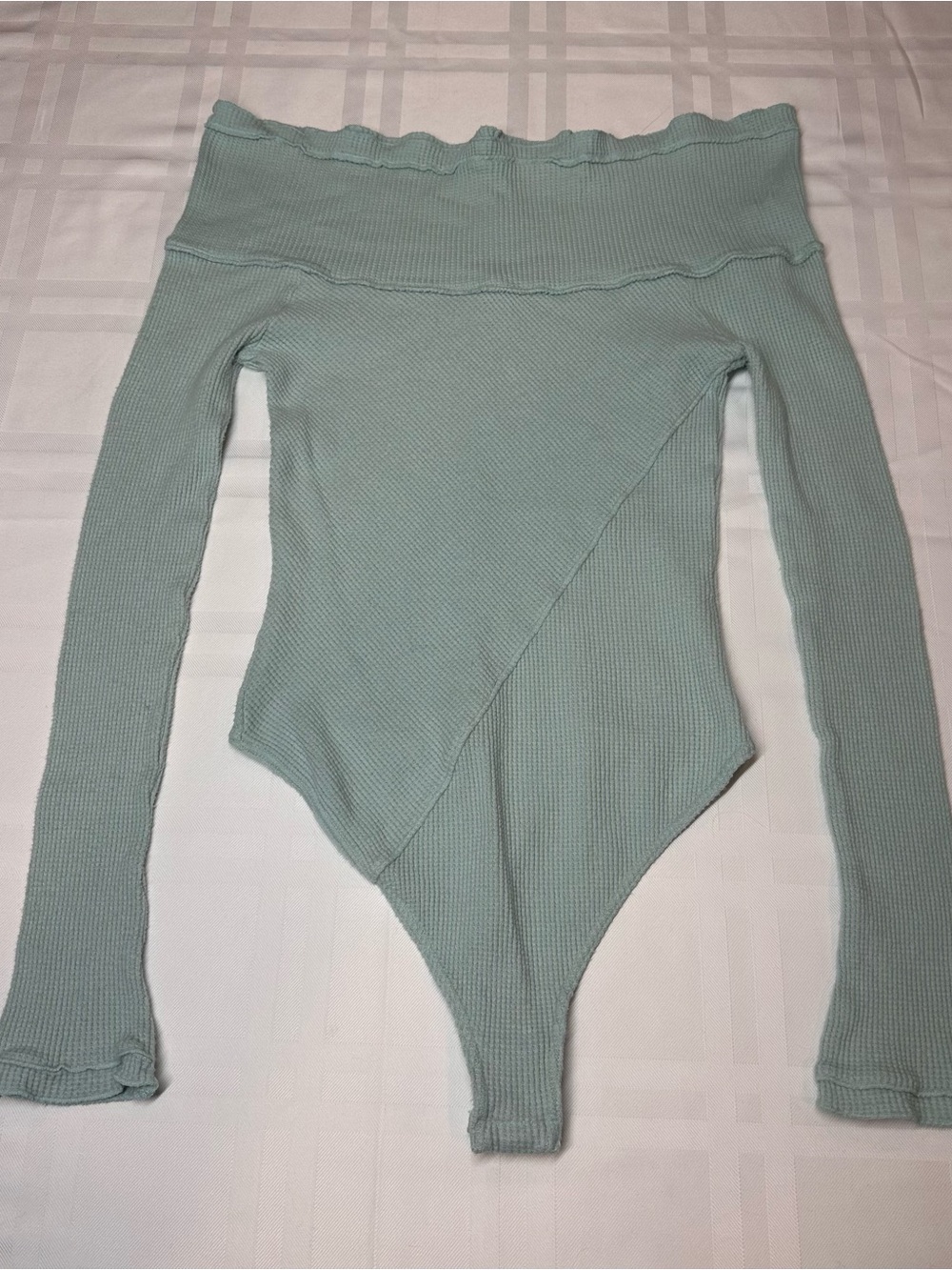 Free People Intimately Autumn Cozy Off the Shoulder Bodysuit M